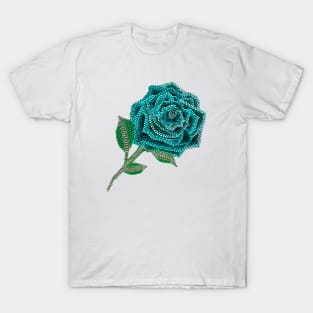 Rose - Aqua T-Shirt